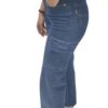 Jeans de mujer con bajo ancho modelo C-2010 bolsillo.