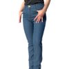 Pantalón Jeans Elastico Recto Bordado Caja 24 Cm